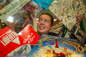 Supporting image for story: Wonder Stuff frontman's brother has records of his own on Shrewsbury stall