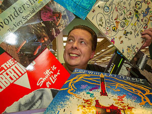 Supporting image for story: Wonder Stuff frontman's brother has records of his own on Shrewsbury stall