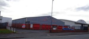 The former Howden's kitchen furniture shop in Lancaster Road, Shrewsbury