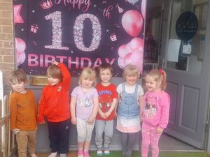 Supporting image for story: Shrewsbury nursery marks ten years of caring for children with a party