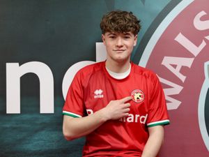 Supporting image for story: Walsall's Dylan Thomas loan move on hold