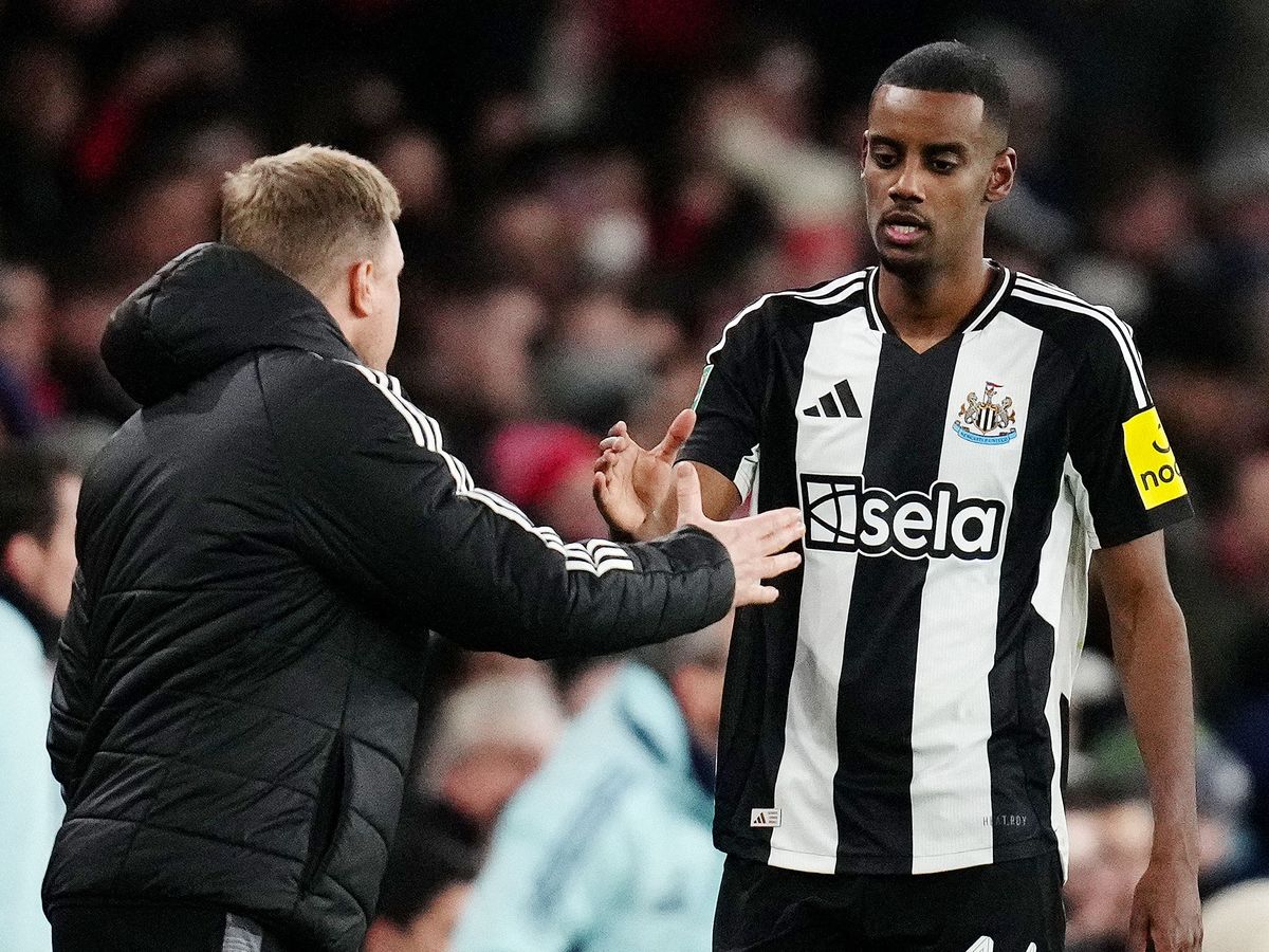 Eddie Howe: Others at Newcastle dealing with whether Alexander Isak faces fine