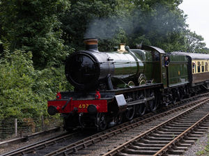 Supporting image for story: Historic engine returns to its former glory.