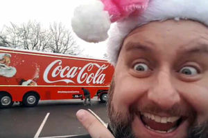 Supporting image for story: #HolidaysAreComing as Coca-Cola Christmas Truck Tour hits Telford - video