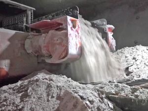 Supporting image for story: Video: See inside the huge mine where England’s gritters get their salt
