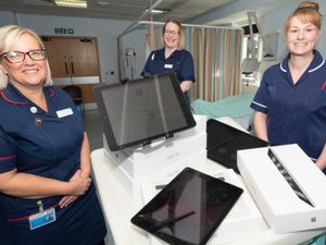 Supporting image for story: Halesowen firm donates iPads to hospital trust