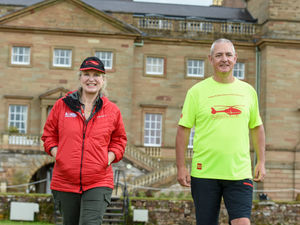 Supporting image for story: Magistrate Chris's 150-mile challenge raises thousands for air ambulance