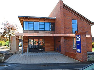 Supporting image for story: Front desk of new £6m Market Drayton police station 'not value for money'