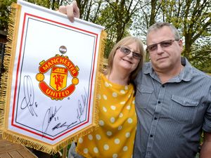 Supporting image for story: Signed Man U pendant and VIP tickets under the hammer in Telford auction