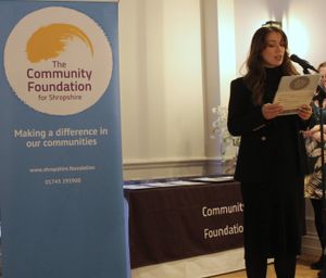 B&DWM - David Wilson Homes representative speaking at the Best Kept Village Award