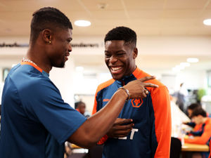 Supporting image for story: Gallery: 10 best Marshall Munetsi pictures from his first day at Wolves