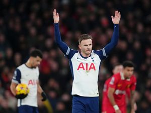 Supporting image for story: James Maddison urges Tottenham to ‘keep going and dig in’ after Liverpool rout