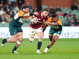 Supporting image for story: Owen Farrell makes first appearance on Lions tour as Huw Jones lights up victory