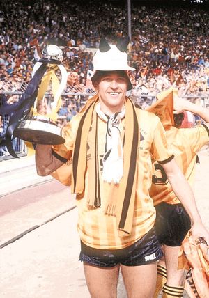 Dressed to impress: Steve Bull