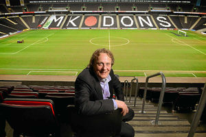 MK Dons chairman Pete Winkelman