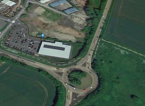 An aerial view of Audley Avenue Retail Park. Photo: Google