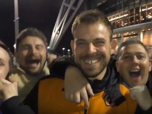 Supporting image for story: 'I'll remember this for the rest of my life!' Wolves fans in dreamland after Wembley win - WATCH 