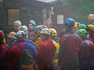 Supporting image for story: Rescue operation under way to save man trapped in Brecon Beacons cave