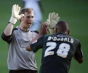 Walsall defender Clayton McDonald has admitted he is keen on securing a permanent move to the Banks's Stadium.