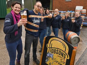 Supporting image for story: 'We made a special edition brew with Godiva and Boadicia hops at a Shropshire brewery for International Women's Day and it's going out to 50 pubs'
