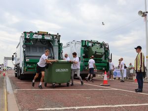 Supporting image for story: No wasting time as county team narrowly misses out on fastest bin men title