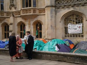 Supporting image for story: Cambridge college to cut ties with arms companies following student protests