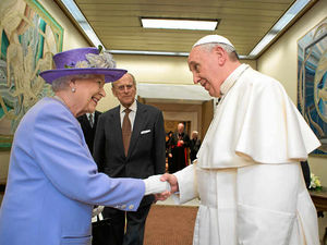 Supporting image for story: Her Majesty still riding high at 87