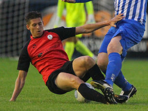 Supporting image for story: AFC Telford keen to extend Connor Johnson loan after ban