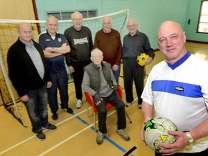 Supporting image for story: Goal-den opportunity for dementia football group