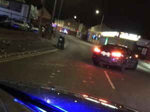 Supporting image for story: Stolen BMW crashes into wall in Dudley after police chase