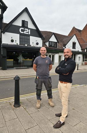 Lee Ozturk and Andy Morgan