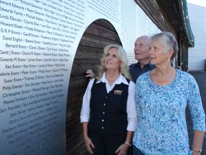 Supporting image for story: Metal wall installed at Severn Valley Railway bearing names of donors to bridge repair fund