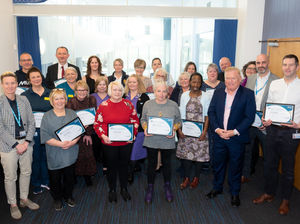 Supporting image for story: Over one thousand years of NHS service celebrated at Oswestry hospital