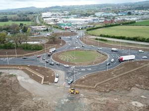 Supporting image for story: Lane closures and overnight disruption on the way for busy Oswestry traffic island