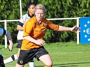 Supporting image for story: Defender Claire Hakeman hopes to keep ties with Wolves Women in retirement