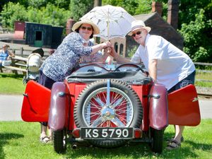 Supporting image for story: Crowds flock to see vintage motors at Black Country Museum