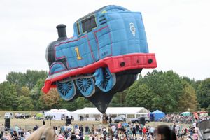 The event featured balloons of all shapes and sizes - including some familiar characters. Picture: Telford & Wrekin Council