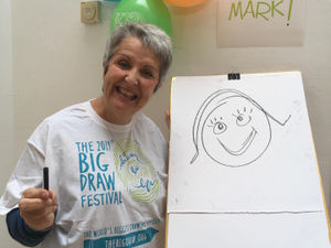 Supporting image for story: Turning turtle for the Big Draw