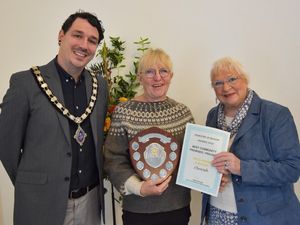Supporting image for story: Garden which helps provide produce for community kitchen wins awards