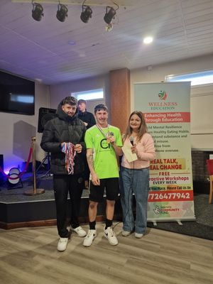 Medals given to the adult participants