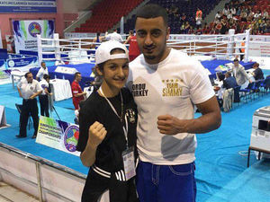 Supporting image for story: Simran Kaur going for gold at the Euros