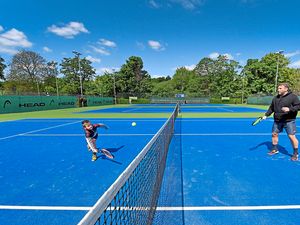 Supporting image for story: Smashing! Tennis is open again