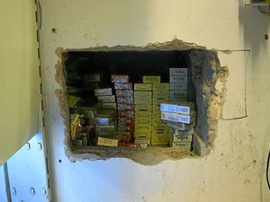 Supporting image for story: Illegal tobacco stash found hidden in wall of Wolverhampton supermarket