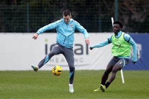 Jed Wallace, in training this week, is back in the side. (Photo by Adam Fradgley/West Bromwich Albion FC via Getty Images)