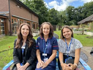 Supporting image for story: Hospice staff take to the skies for charity