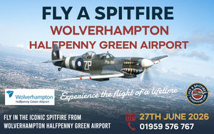 Fly a Spitfire from Wolverhampton Halfpenny Green Airport on 27th June 2026