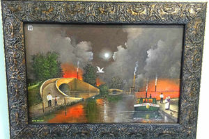 Supporting image for story: Artist brings the industrial past of Black Country to life