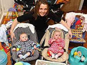 Supporting image for story: Counting cost of twin babies