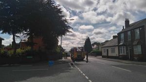 Most of the affected homes had their power restored almost immediately