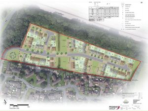 Supporting image for story: 'A logical extension to Shifnal': Plans for 69 new homes next to M54 submitted